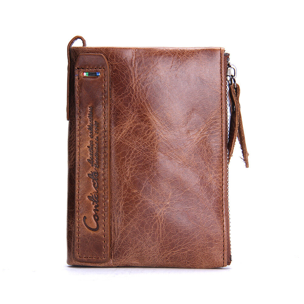 Compact wallet with double zipper closure | Practical and elegant