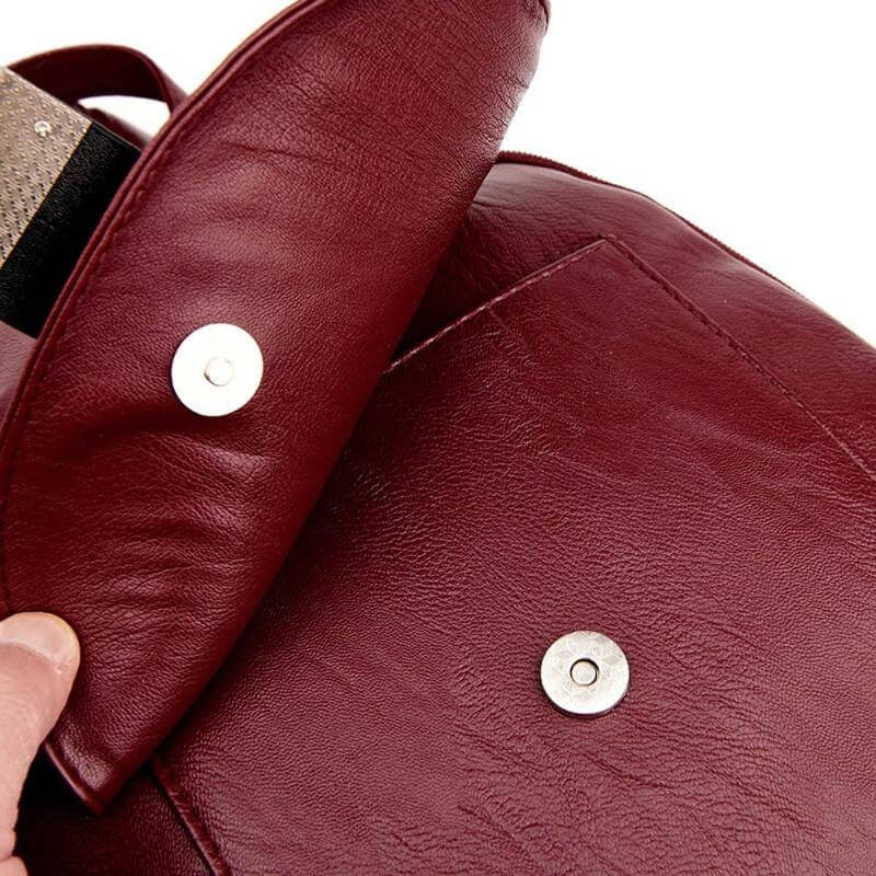 Women's leather backpack - Ada