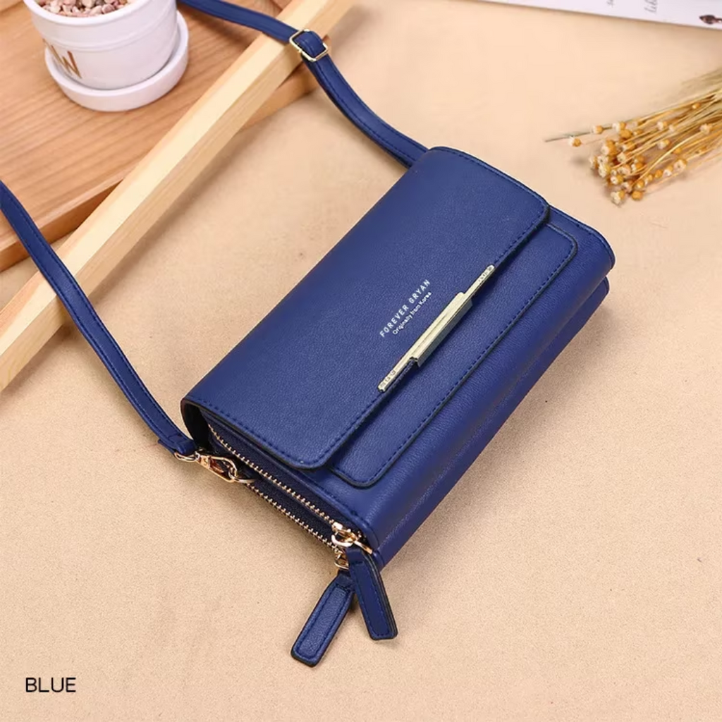 Classic vegan leather handbag