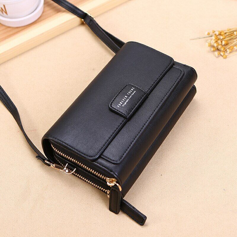 Classic vegan leather handbag