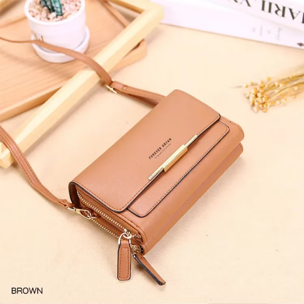 Classic vegan leather handbag