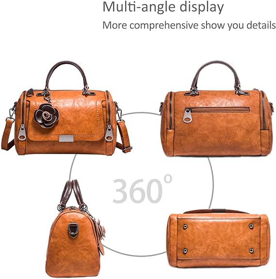 Sofie - Vintage leather handbag for women - Elegant and durable