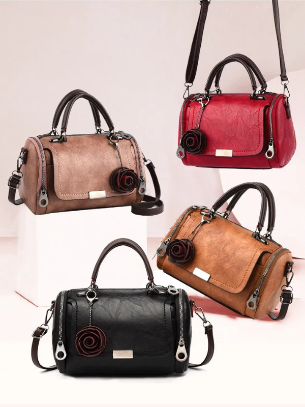Sofie - Vintage leather handbag for women - Elegant and durable