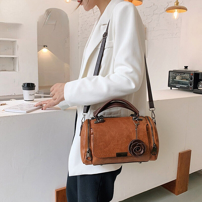 Sofie - Vintage leather handbag for women - Elegant and durable