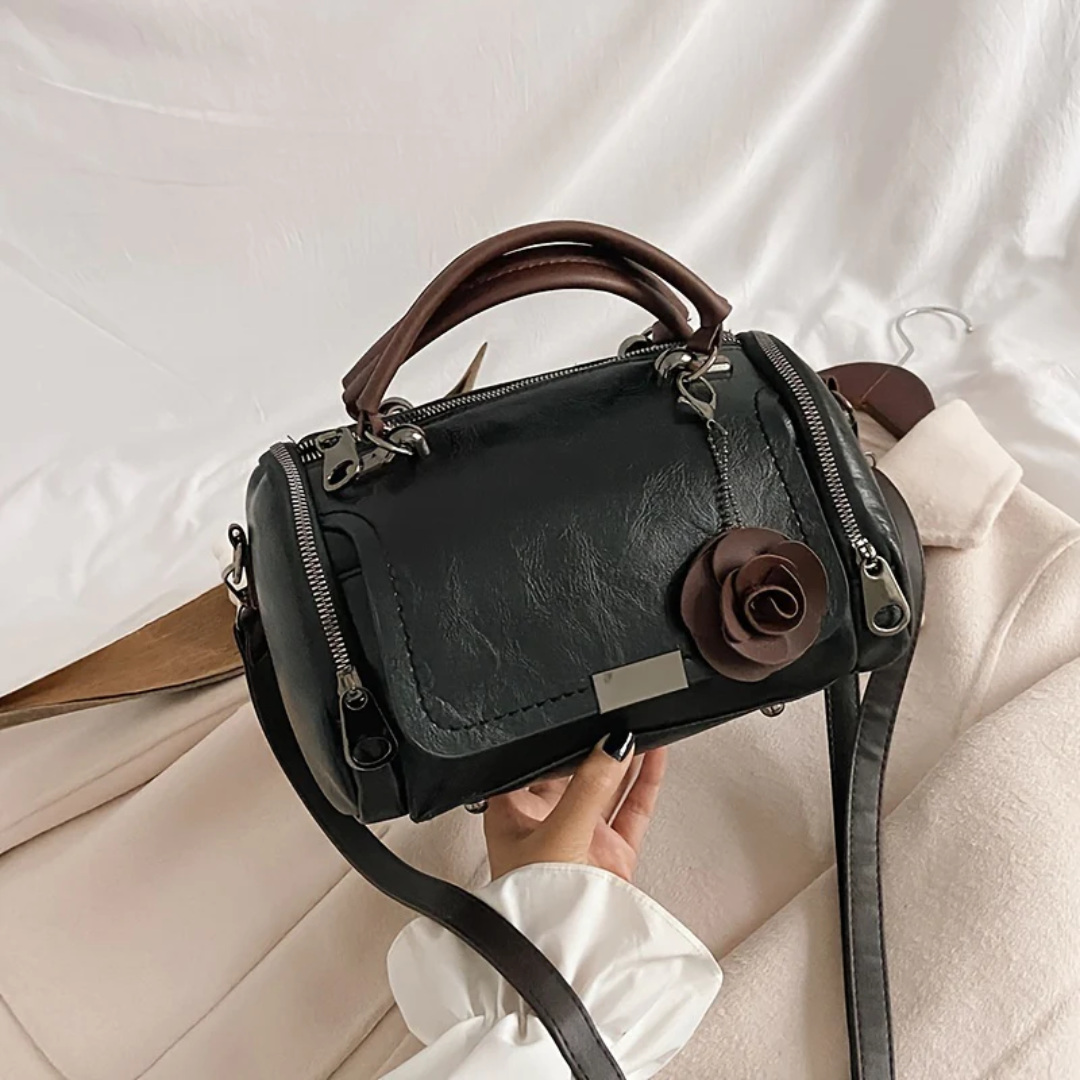 Sofie - Vintage leather handbag for women - Elegant and durable