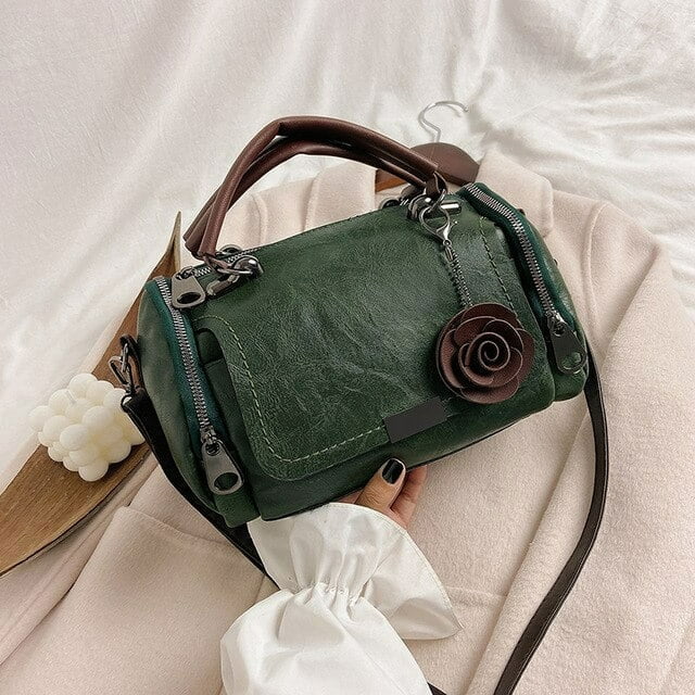 Sofie - Vintage leather handbag for women - Elegant and durable