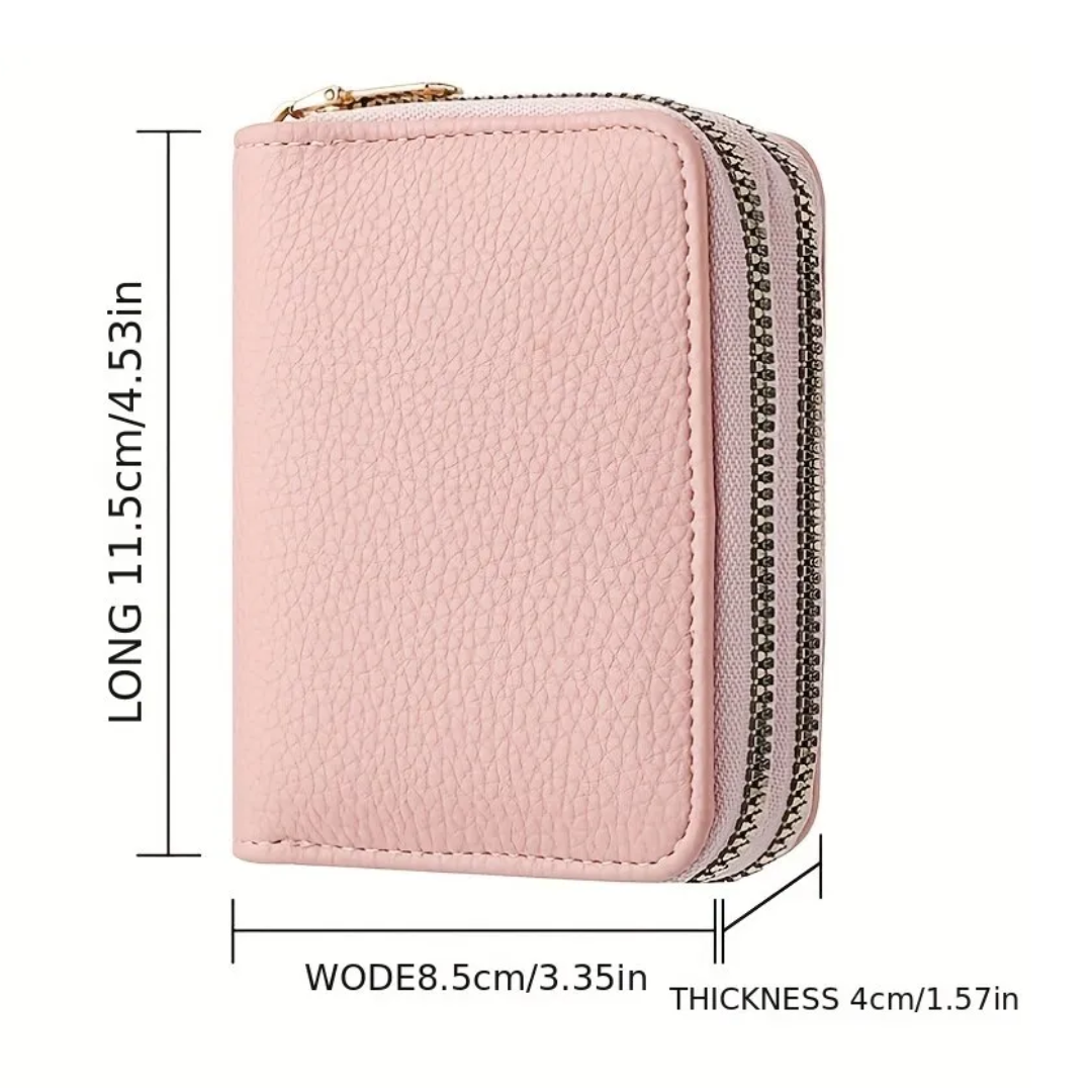 Small wallet with lychee pattern | Trendy and compact