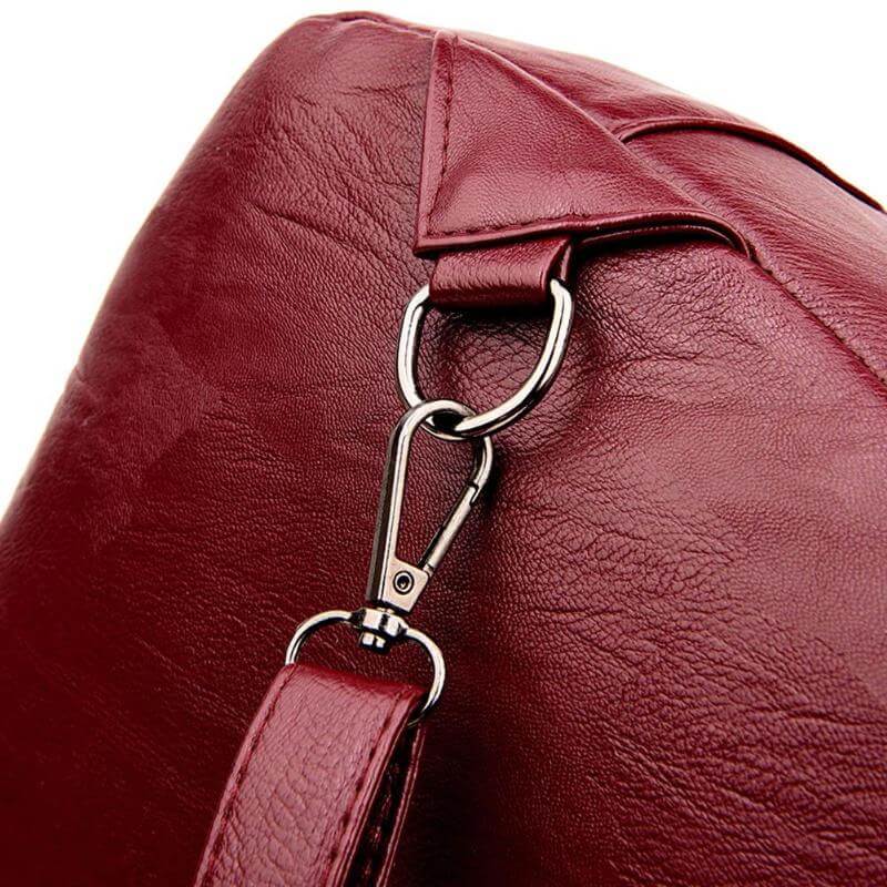 Women's leather backpack - Carolyn
