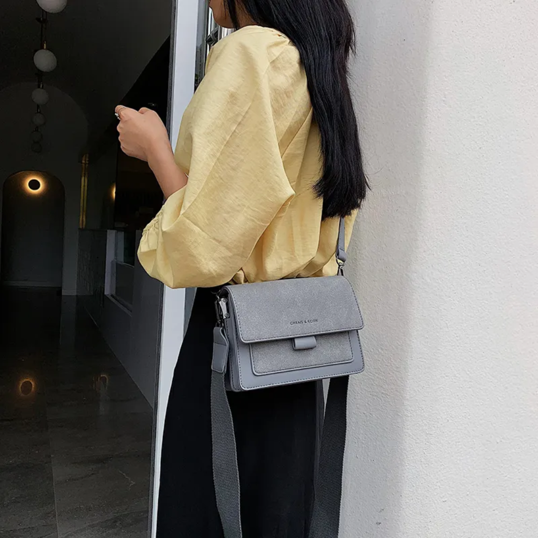Kristel shoulder bag with practical flap opening