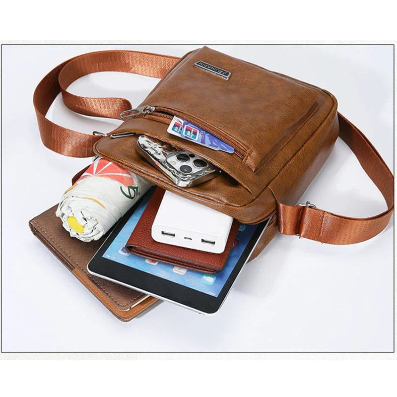 LuxeSling - Elegant shoulder bag for men