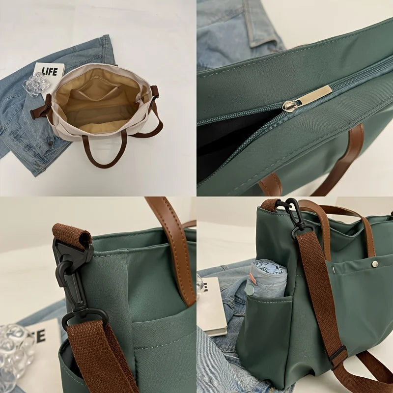 CarryChic - Large nylon shoulder bag