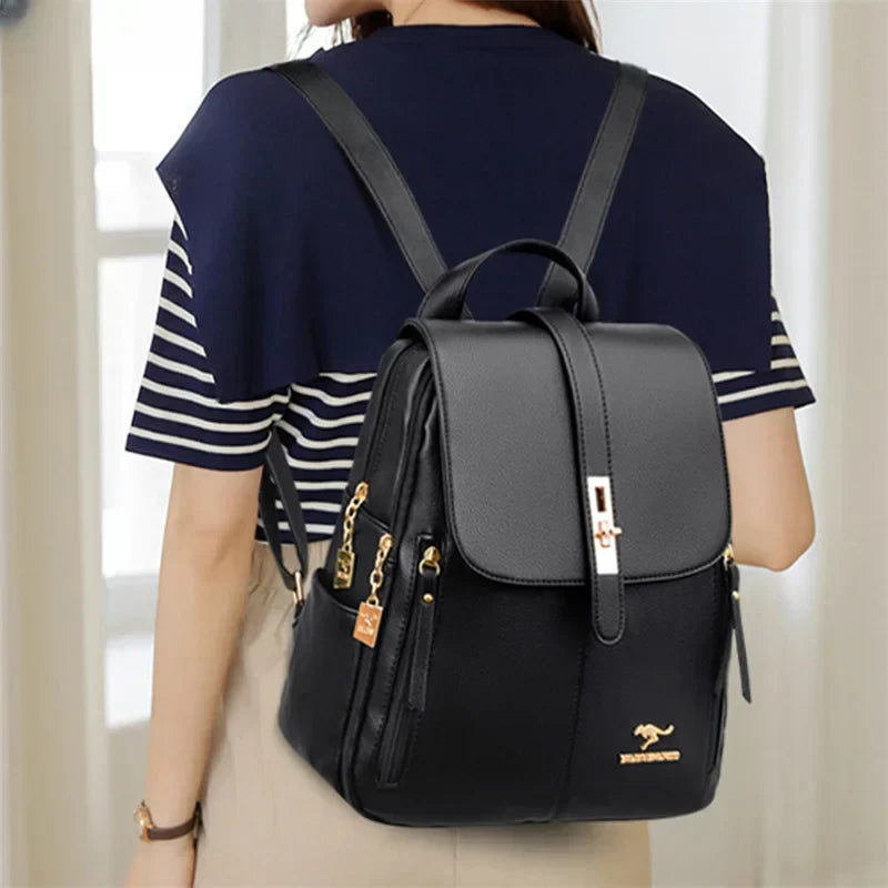 DREAMY- Elegant leather backpack for women