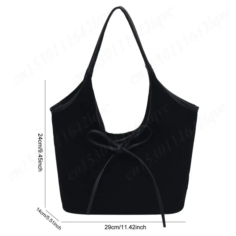 SUZY - Trendy suede shoulder bag for women
