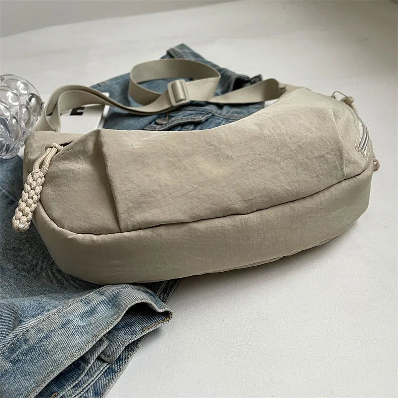 PRISMA - Trendy nylon shoulder bag