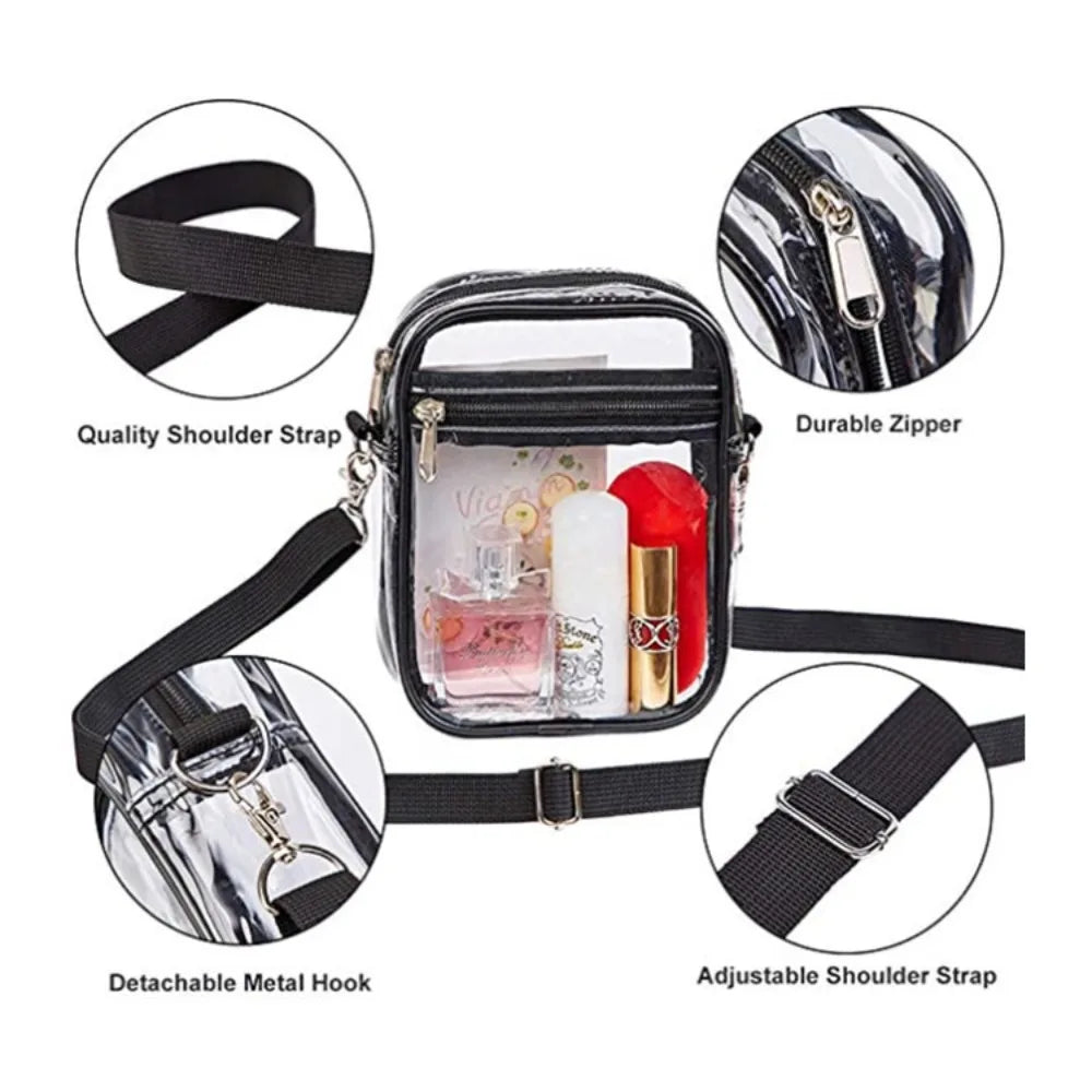 CHLOE - Transparent shoulder bag for concerts