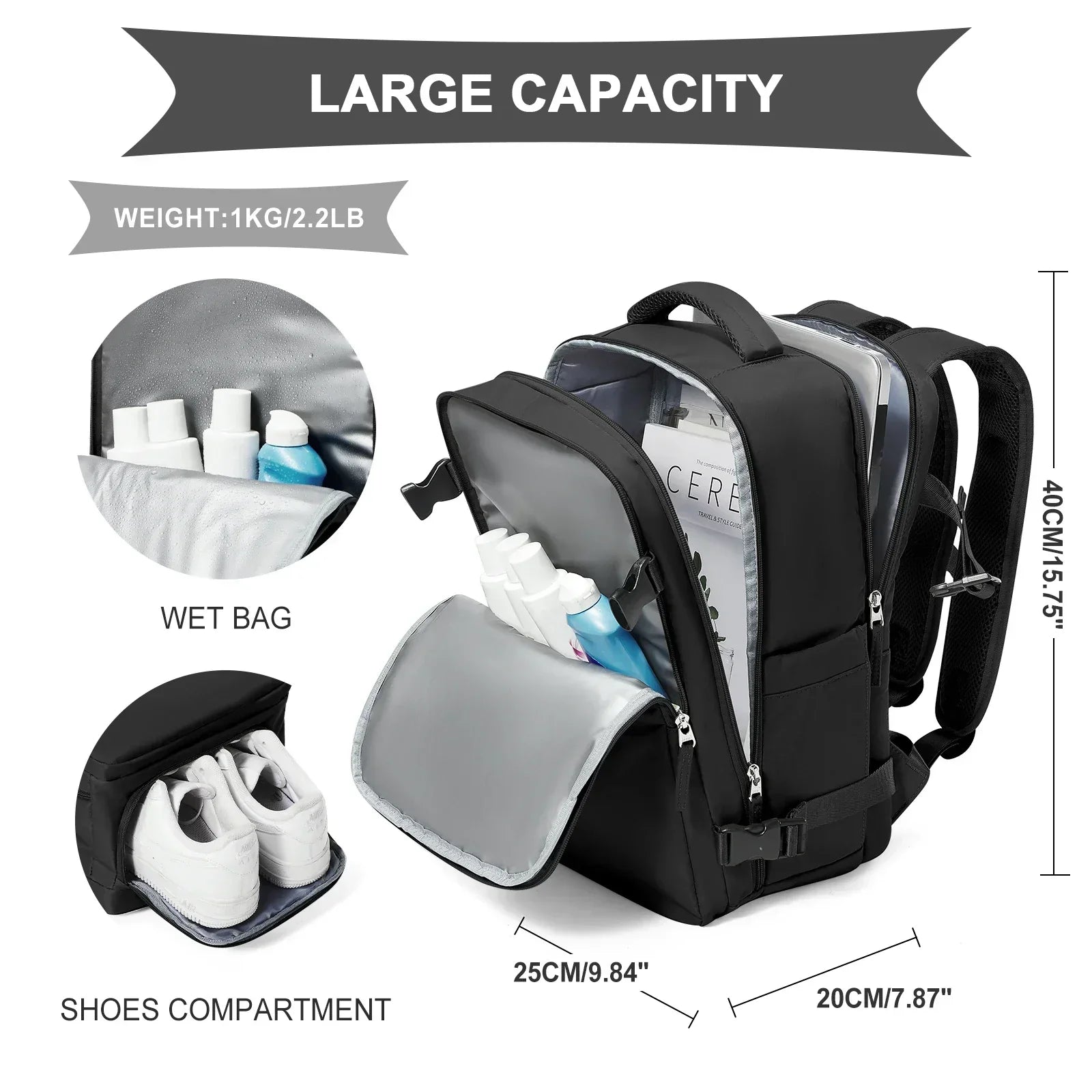 FLEXCARRY - Travel companion backpack for all adventures