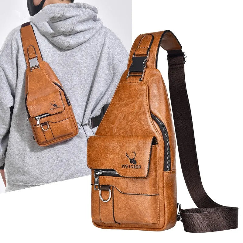 Stana | Elegant leather shoulder bag