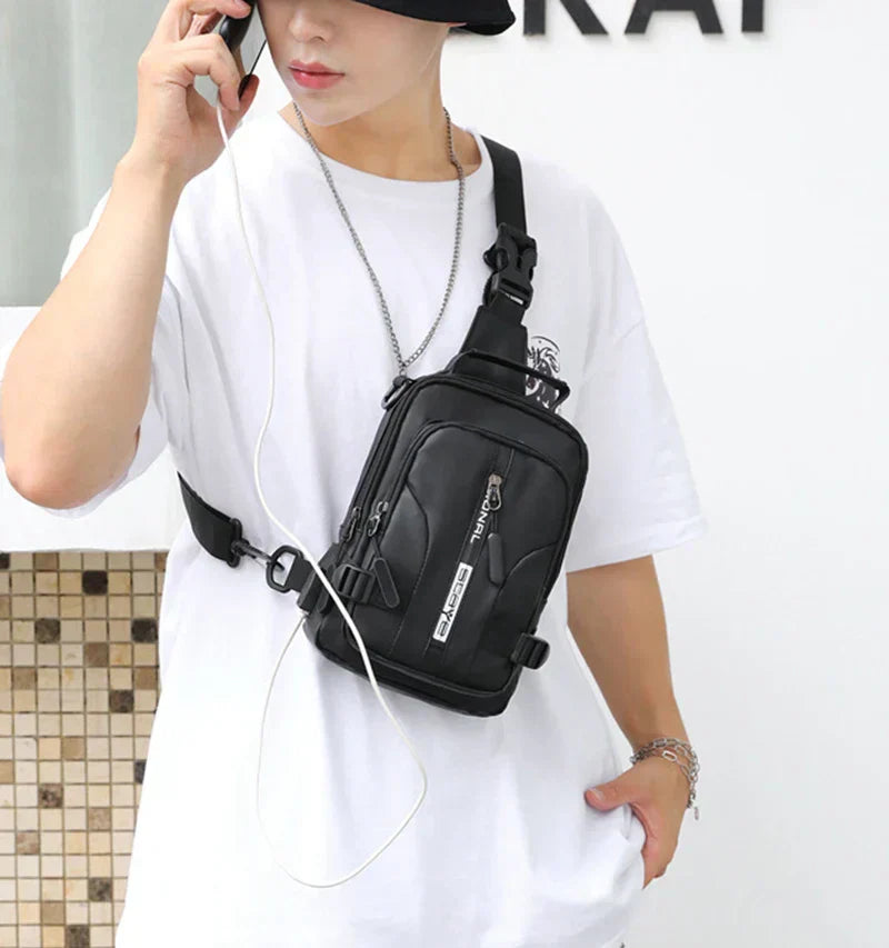 CarryOnCue - Shoulder bag for men