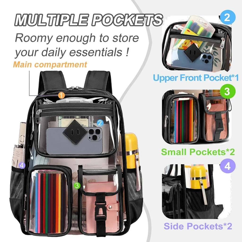 ClearStar - Superstar transparent backpack
