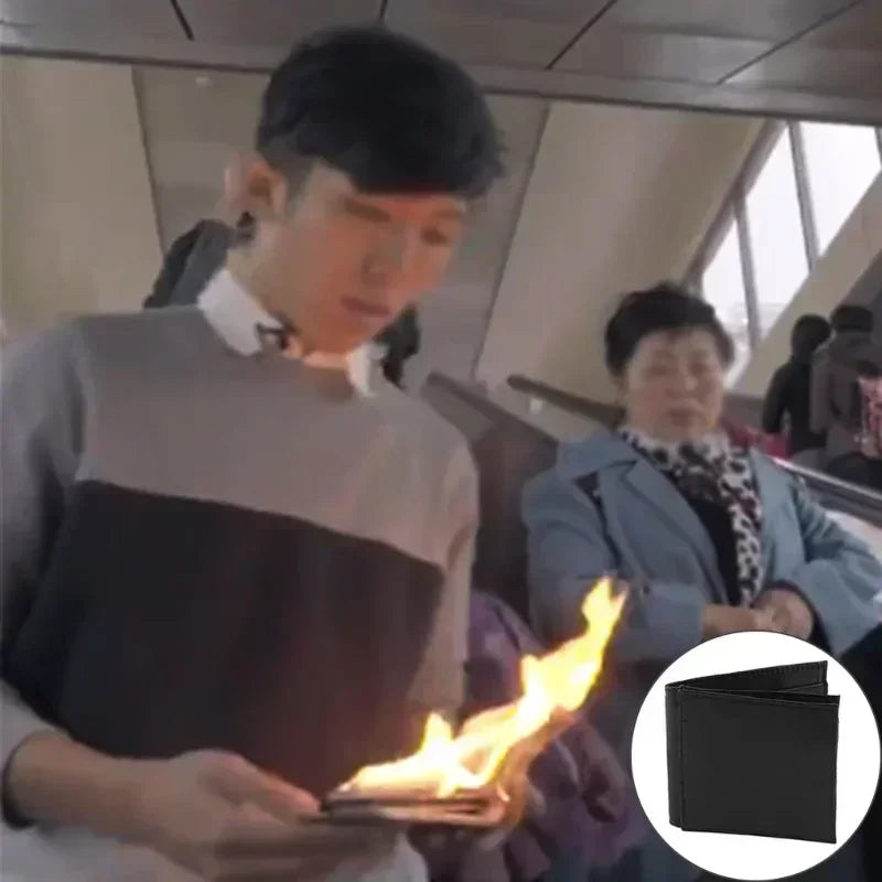 Flick & Fold - Magic flame wallet