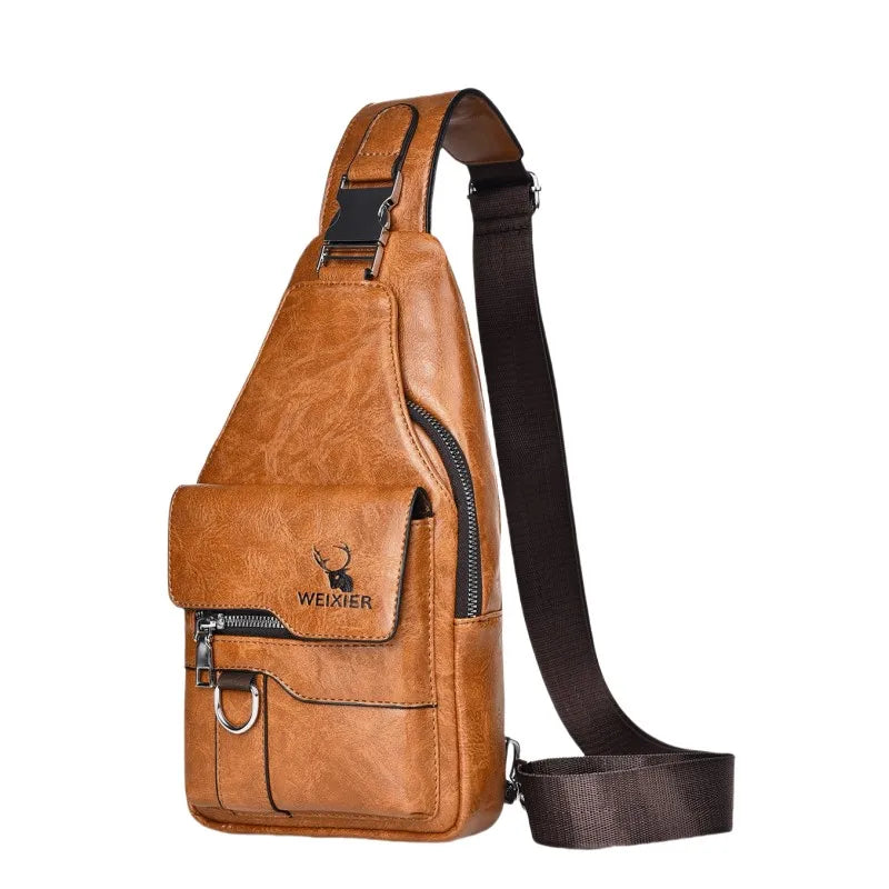 Stana | Elegant leather shoulder bag
