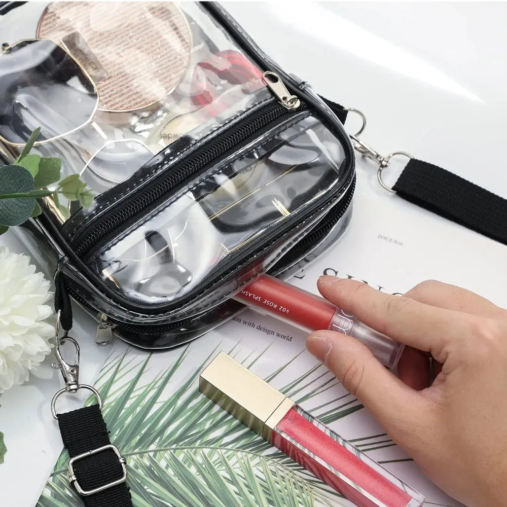 CHLOE - Transparent shoulder bag for concerts