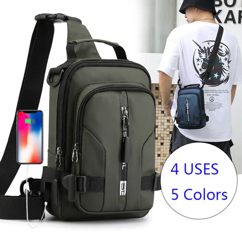 CarryOnCue - Shoulder bag for men