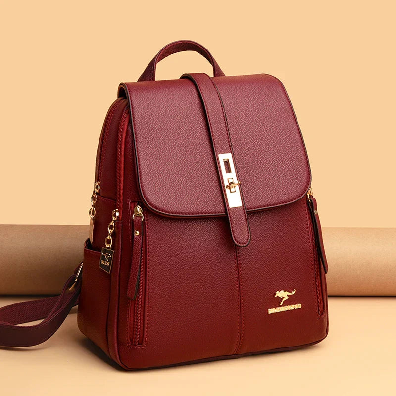 DREAMY- Elegant leather backpack for women