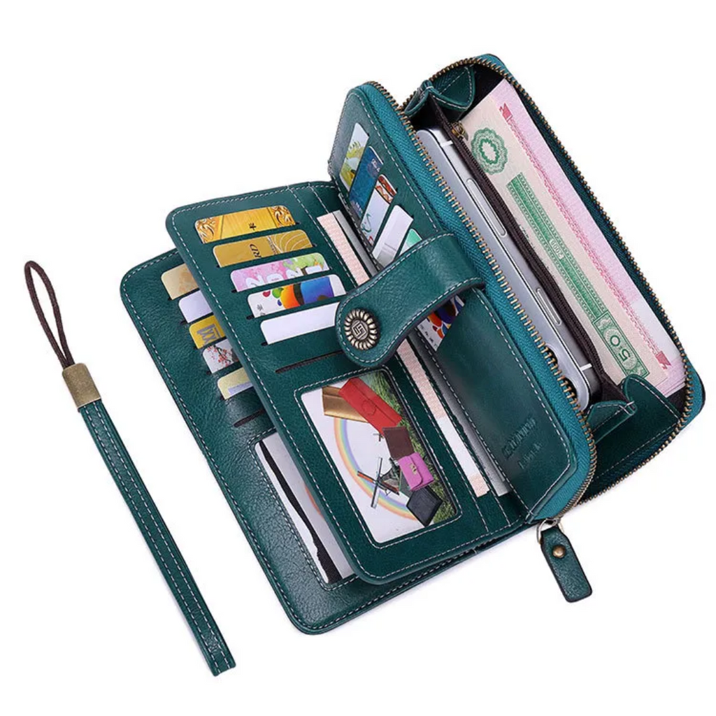 wallet with strap | Large capacity