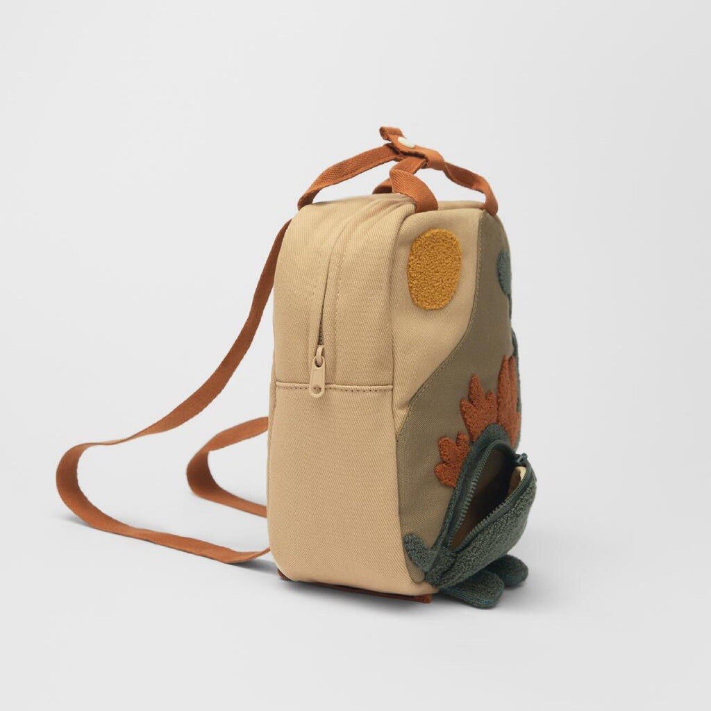 Eco-friendly backpack for cool kids - Embroidered and handmade - Kiddo