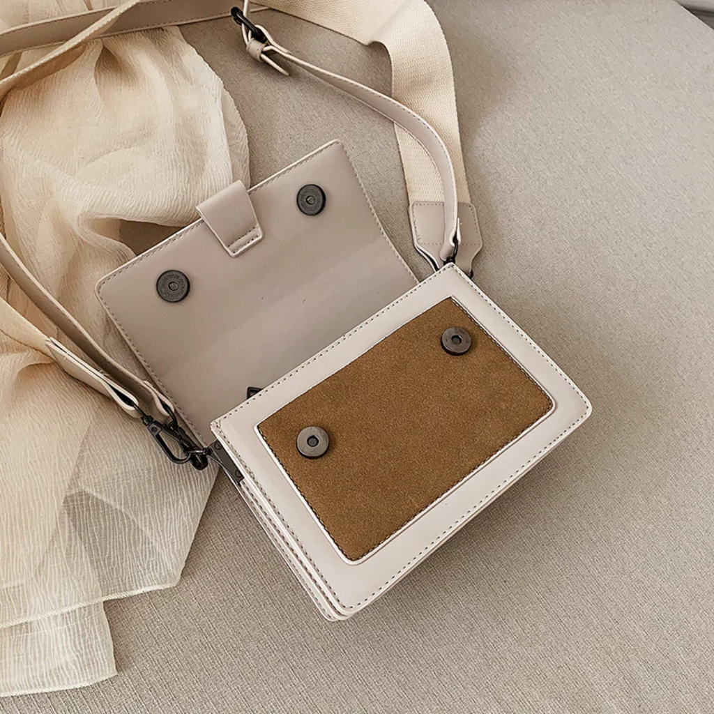 Kristel shoulder bag with practical flap opening