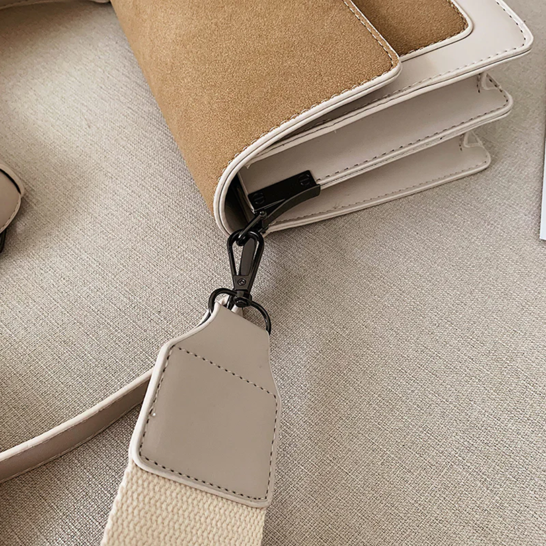 Kristel shoulder bag with practical flap opening
