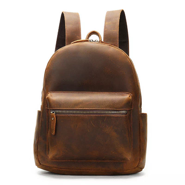 Theo | Small vintage travel backpack - Compact and elegant