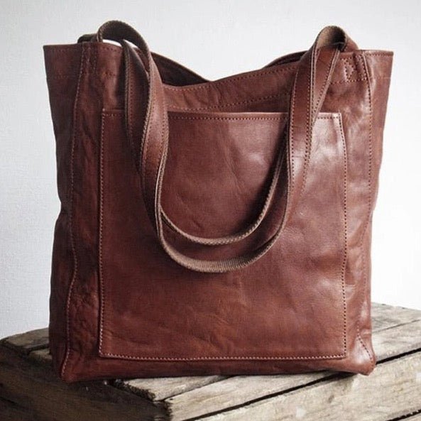 Women's leather handbag - Averie