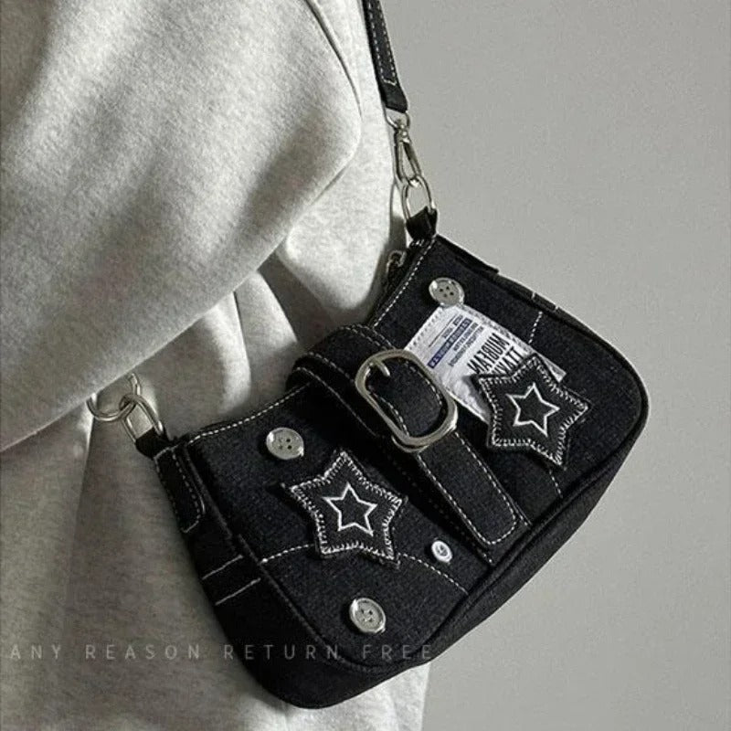 Y2K - Star-shaped shoulder bag