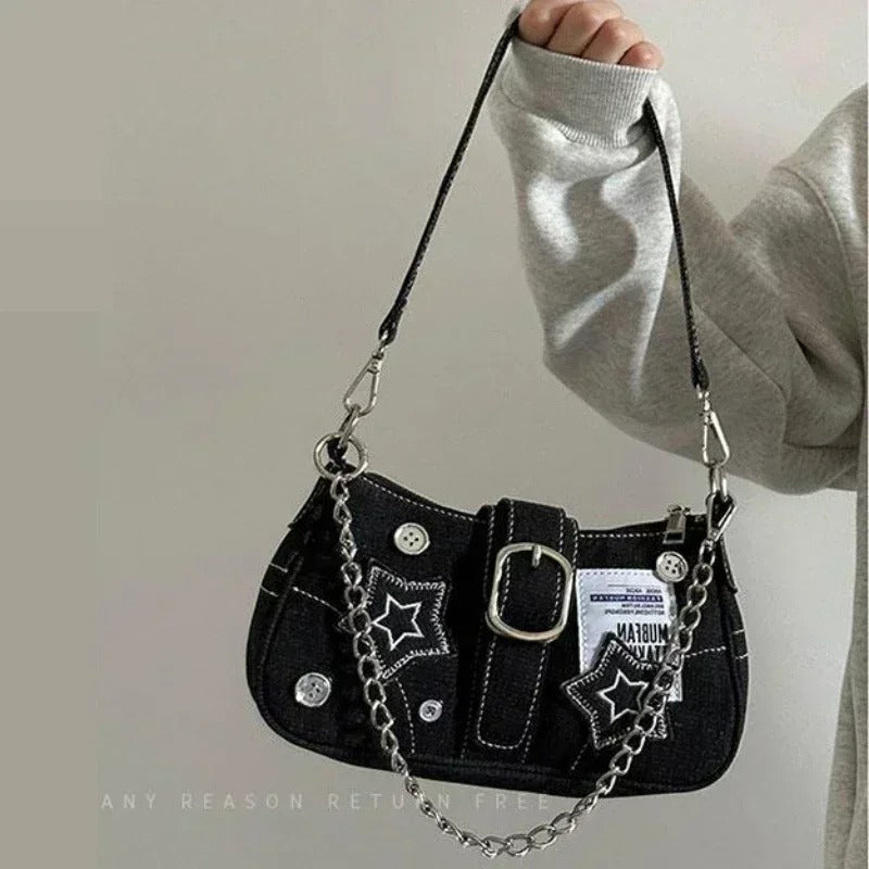 Y2K - Star-shaped shoulder bag