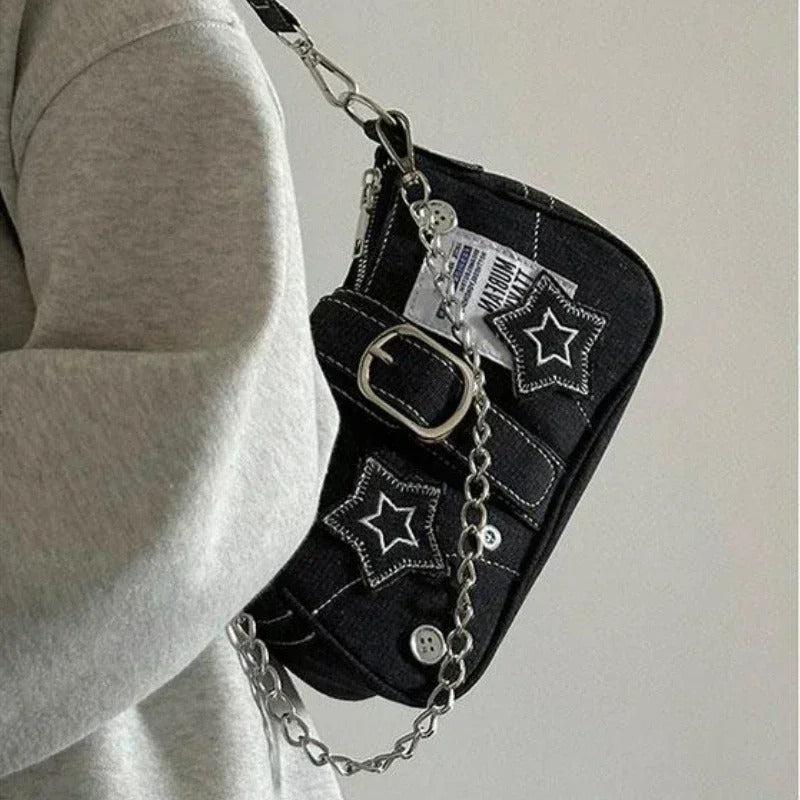 Y2K - Star-shaped shoulder bag