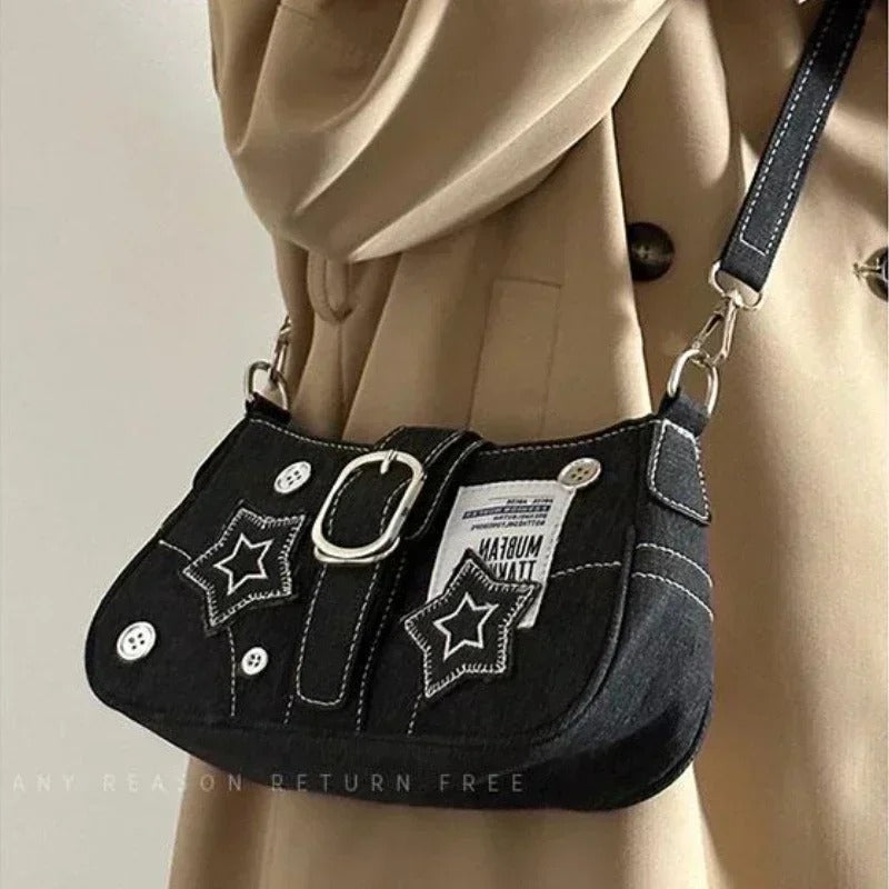 Y2K - Star-shaped shoulder bag