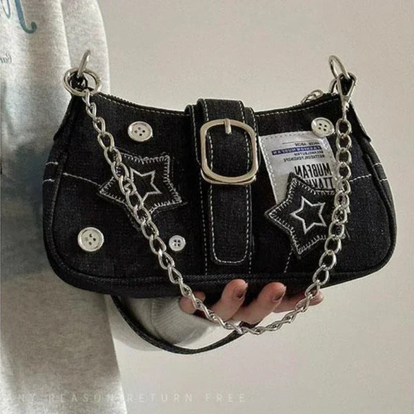 Y2K - Star-shaped shoulder bag