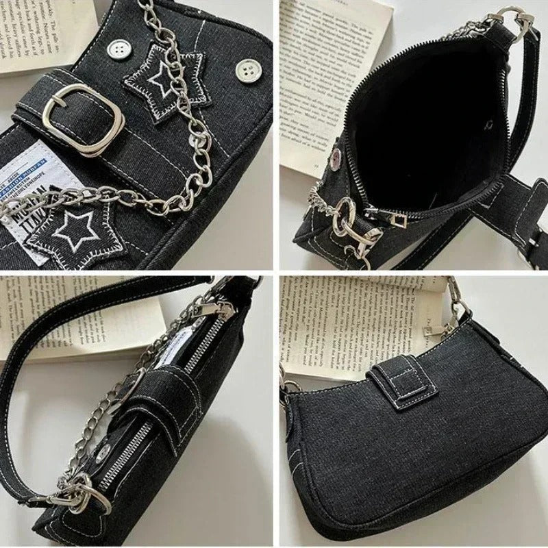 Y2K - Star-shaped shoulder bag