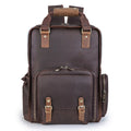 Floris | Premium leather camera backpack with tripod holder