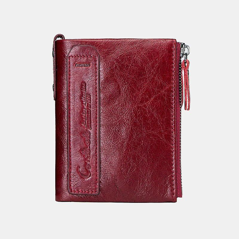 Compact wallet with double zipper closure | Practical and elegant