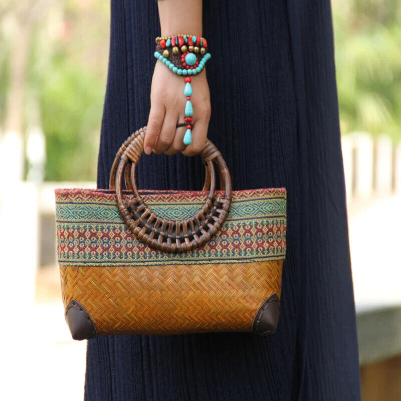 Harley's Bag | Elegant woven bamboo bag
