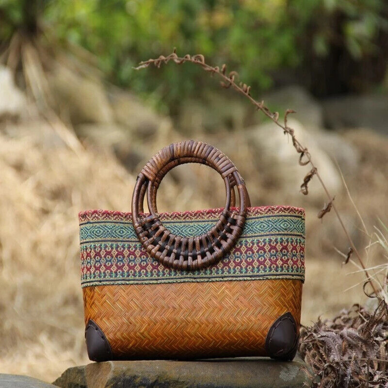 Harley's Bag | Elegant woven bamboo bag