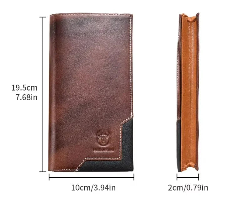 BULLCAPTAIN - Genuine leather wallet